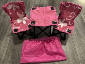Klappbare Puppe Camping Stühle und Tisch Set für 18" Puppen von Emily Rose - Bild 1 von 6