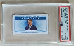 🔥2019 Upper Deck Goodwin Champions Robert F Kennedy Mini Parallel PSA 10 Pop 1 - Bild 1 von 3