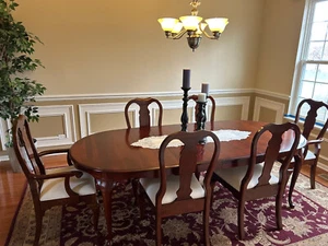 Pennsylvania house solid cherry dinning set w/6 chairs - Picture 1 of 1
