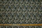 Baumwollstoff (€10/m²) 0,3m kleine Blüten geblümt  1,45m breit