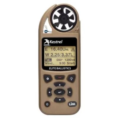Medidor meteorológico Kestrel 5700 Elite con balística aplicada y LiNK Desert Tan 0857ALTAN Foto 1 de 3