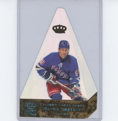 Wayne Gretzky 97-98 Pacific Crown Royale Cramer's Choice Awards Jumbo de gran tamaño Foto 1 de 2