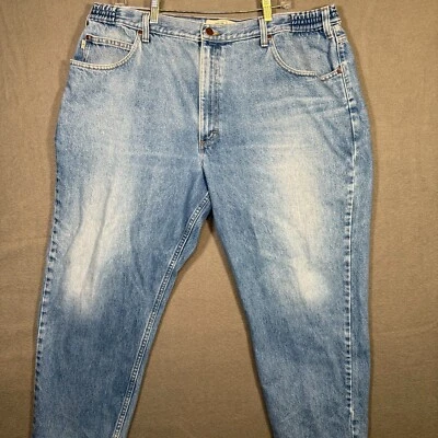 L.L Bean Skinny Jeans Mens Size 42x29 Blue Denim Comfort Waist Stretch 0AJ62 - Image 1 of 4