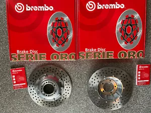 2x Disco de freno delantero Brembo 68B407B1 plato plano 260 BMW R100 /7 S RT RS - Imagen 1 de 5