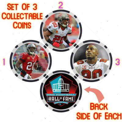 RONDE BARBER - SALÓN DE LA FAMA DEL FÚTBOL PROFESIONAL - JUEGO DE MONEDAS COLECCIONABLES Foto 1 de 2