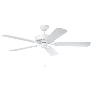 Waikiki 52" AC Eglo Ceiling Fan in White - Picture 1 of 1