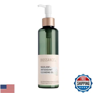 Biossance Squalane + Antioxidant Cleansing Oil. Lightweight Facial Oil Cleans - Picture 1 of 5