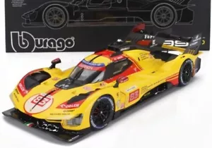 Bburago 18-16313-83 FERRARI 499P 3.0L TURBO V6 AF CORSE Le Mans 2024 Kubica 1/18 - Foto 1 di 2