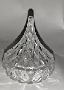 Hershey Kisses Crystal Kiss Covered Candy Dish 1996 - Picture 1 of 8
