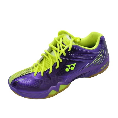 Yonex Badminton Shoes - SHB 02 LTD Limited - Purple / Yellow - - Squash Shoes - image 1 of 4