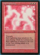 Ball Lightning The Dark PLD Red Rare MAGIC GATHERING CARD (ID# 241960) ABUGames