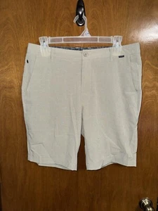 Pantalones Cortos de Golf 7 Diamonds Dynamic Performance Beige Tostado Elastizados Talla 35 Nuevos sin Etiquetas - Imagen 1 de 9