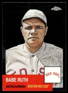 2022 Topps Chrome Platinum  3 Babe Ruth  Red Sox