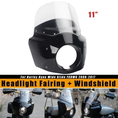Обтекатель фары мотоцикла для Harley 2006-17 Dyna Low Rider Street Bob FXDWG - Изображение 1 из 4