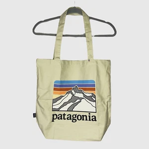 Neu mit Etikett Patagonia Line Logo Ridge Canvas Beuteltasche Einkaufstasche gebleichter Stein NEU - Bild 1 von 19