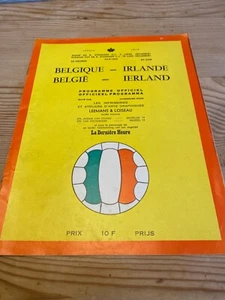 Belgium v Republic of Ireland 25th May 1966 - Picture 1 of 1