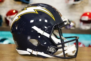 Los Angeles Chargers Riddell Speed Authentic Helmet - 1988-2006 Throwback - Picture 1 of 1