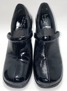 BOC Women’s Patent Leather Clogs Size 9M Black READ FULL DESCRIPTION B*B - Picture 1 of 8