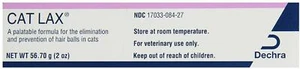 Cat Lax Hairball Remedy for Cats 2 oz. Tube - Cat Laxative Ointment for Animals - Picture 1 of 2