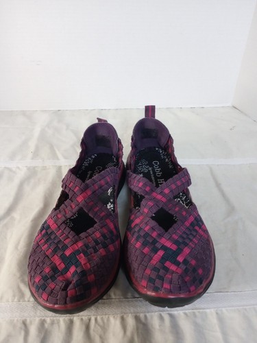 Sandali donna Cobb Hill By New Balance tessuto elastico slip on multicolore 8M