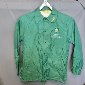 Velva Sheen Vintage Girl Scout Green Jacket Size S - Picture 1 of 9