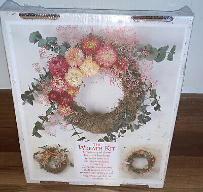 VTG The Wreath Book & Kit By Pulleyn, Rob Craft Kit For Wreath Making • 16.13€