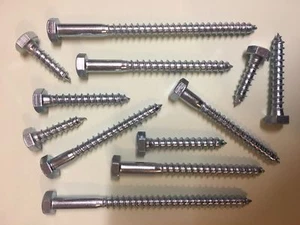 M10, CABEZAL HEXAGONAL, TORNILLOS AUTOCAR, GALVANIZADO BRILLANTE. - Imagen 1 de 1