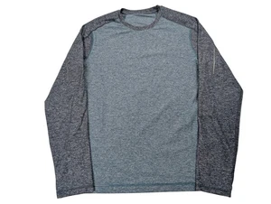 Lululemon Surge warmes Shirt Herren Small* weicher Jersey Stretch Daumenlöcher reflektierend - Bild 1 von 8