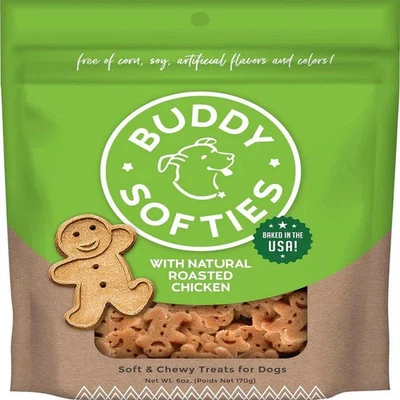 Golosinas Buddy Biscuits originales suaves y masticables de pollo asado para perros (6 oz) Foto 1 de 4