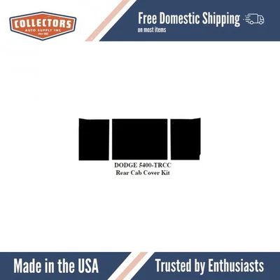 Panel de cubierta de cabina trasera para camioneta Dodge 1954 plástico ABS Foto 1 de 4