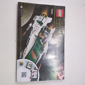 LEGO  INSTRUCTIONS ONLY  - For STARWARS 75248 RESISTANCE A-WING  - Picture 1 of 3