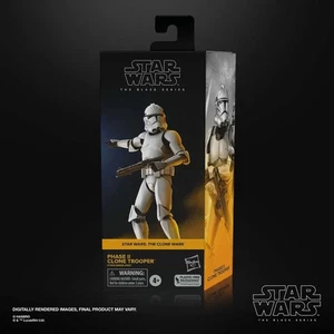 🔥PRESALE🔥Hasbro Star Wars Black Series Phase II Clone Trooper Action Figure - Picture 1 of 9