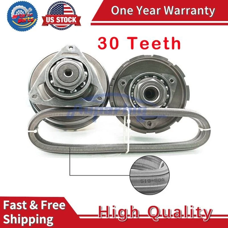 Juego de poleas y correa de cadena transmisión CVT 30T para Nissan 901047 JF011E RE0F10A Foto 1 de 4