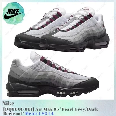 Nike Air Max 95 Pearl Grey / Dark Beetroot DQ9001-001 Men's US3-14 NEW - Image 1 of 4