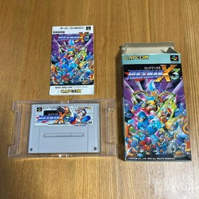 Rockman 3 Famicom Game with Damage, Scratches, Writings - Used