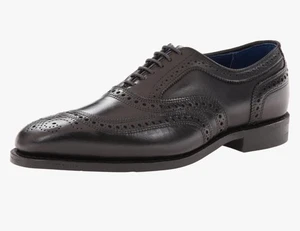 Allen Edmonds University Wingtip Oxfords - Size 9 D Black New. Retail $395 NWOB - Picture 1 of 9