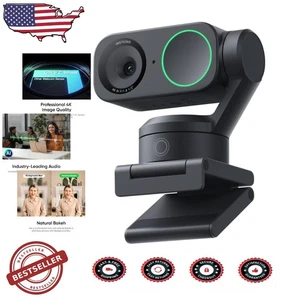 4K Webcam Link 2 AI Tracking HDR Noise Canceling Gesture Control - Picture 1 of 10
