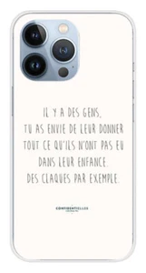 Coque en silicone imprimée compatible Apple iPhone 13 Pro Citation 01 - Imagen 1 de 3