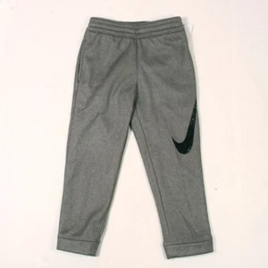 Nike Boy's Therma Basketball Pants 86F633-G5R Gunsmoke Heather Size 4 - Picture 1 of 4