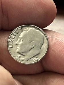 1972 D Roosevelt Dime Coin error - Picture 1 of 7