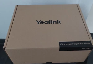 Yealink SIP-T48U - Ultra elegancki gigabitowy telefon IP - czarny - nowy - Zdjęcie 1 z 3