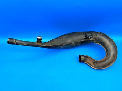 1998 1999 Honda CR125R Exhaust Header Head Pipe Expansion Chamber MUFFLER cr125 - Image 1 of 4