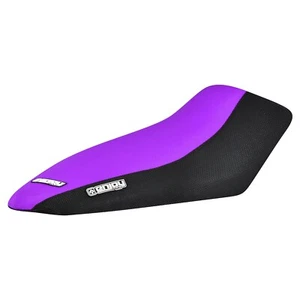 Kawasaki Z 125 Pro Seat Cover Z125 Gripper   BLACK / PURPLE standard #171 - Picture 1 of 5