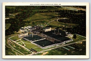 Postcard Old Hickory, Near Nashville, TN, Dupont Rayon Company Aerial View - Picture 1 of 2