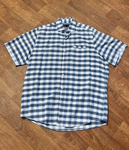 Mens Shirt | Mens Retro Tommy Hilfiger Checked Shirt Size Large Retro Shirt - Picture 1 of 3