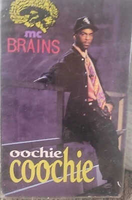 MC Brains - Oochie Coochie (Motown 1991 Cassette Tape) Maxi Rare Rap Hip Hop  - Image 1 of 3