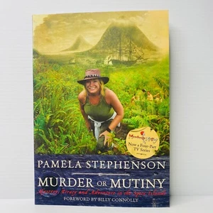 ASESINATO O MOTÍN ~ por Pamela Stephenson Mystery Adventure Piracy libro de bolsillo grande - Imagen 1 de 8
