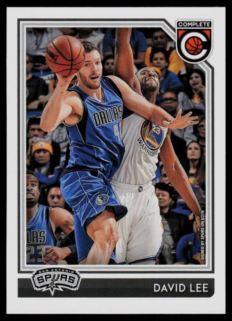2016-17 Panini Complete #309 David Lee San Antonio Spurs