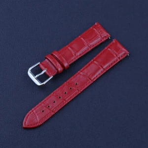 Premium Crocodile Print Quick Release Genuine Leather Watch Band Strap 14mm-22mm - Picture 1 of 46