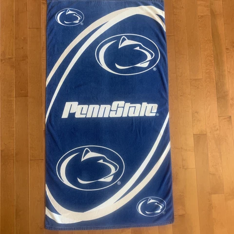PENN STATE NITTANY LIONS BEACH TOWEL 30" X 54” COTTON McARTHUR Cover